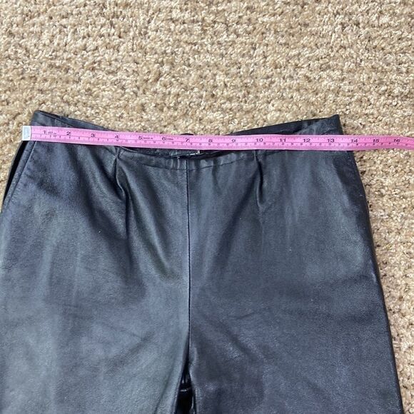 Vintage Fully Lined Black Leather Pants DANIEL D’HIVER LONDON • PARIS • ITALY - Picture 10 of 15